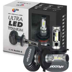 Kit Lâmpada Ultra Led Titanium Shocklight 10000 Lumens