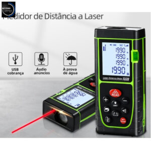 Medidor Profissional De Distância Trena Digital Laser