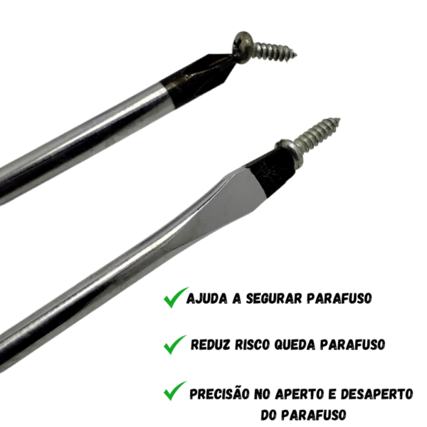 Kit De Chaves Fenda e Philips - Imagem 2